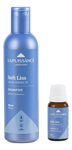 Shampoo Y Ampolla Soft Liss Pelo Lacio La Puissance 0