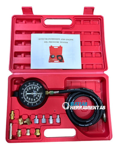 Eurotech Oil Pressure Gauge with All Adapters E1 1