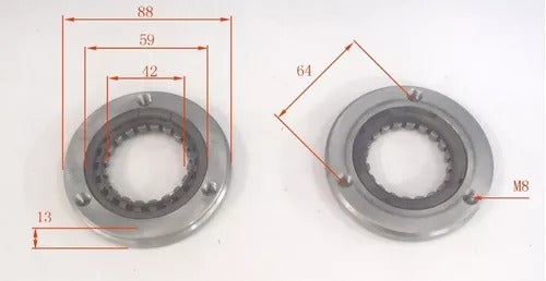 Bendix Arranque Skua 200 / 250 / Cg 200 Standard Plan Fas 1