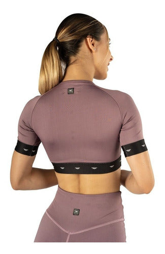 Conquer Luxury Gym Top for Yoga, Pilates, and Spinning 1