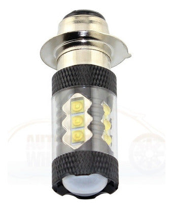 Xenon Blanco 6000K P15D H6M ATV Motocicleta 16SMD LED 2pcs 4