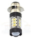 Xenon Blanco 6000K P15D H6M ATV Motocicleta 16SMD LED 2pcs 4