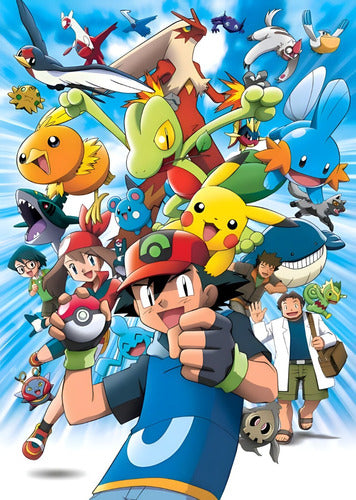 40## Pokemon Póster Autoadhesivo 100x70cm 0