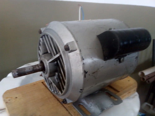 Motor Electrico De 3/4 Hp Monofasico ( Alnic ) 2