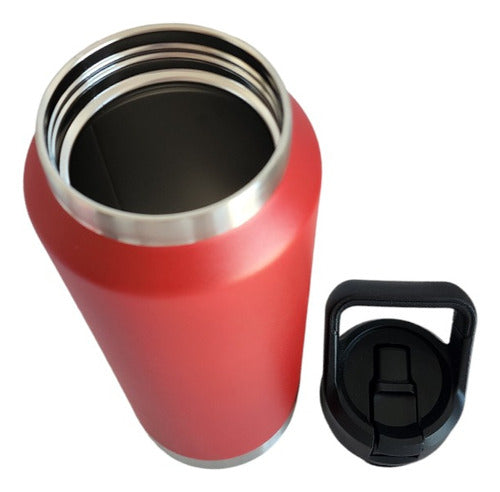 Stainless Sports Bottle 1200ML With Spout 3