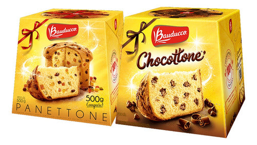 Kit Panettone + Chocottone 400g Bauducco 0