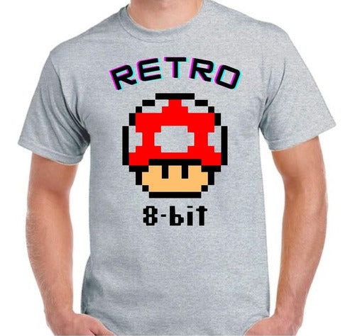 T-shirt - Super Mario Bros - 8 Bits Retro 5