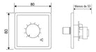 Work Volume Attenuator for 100V Lines AT106 1