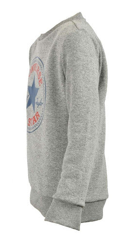 Converse Kids Round Neck Sweatshirt D3597991/Gray Melange 1