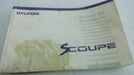 Manual Hyundai Scoupe Manual Original 0