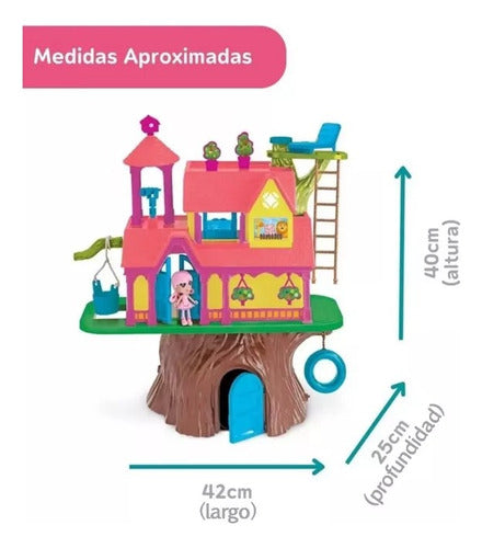 Homeplay Casa Del Árbol Nueva Casita De Muñecas Lionels Mi Cielo Azul 1