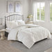 Madison Park Chenille Duvet Cover with Tufts, 100% Cotton 1