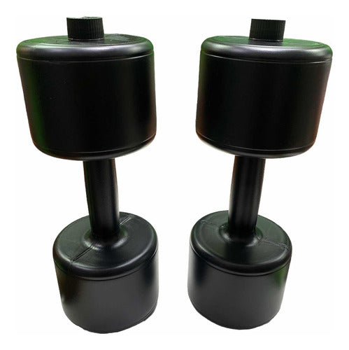 Generic Rechargeable Dumbbells PVC x2 2 to 3.1 kg 1