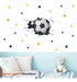 Kids Decorative Football Vinyl Decals with Names - Customizable Designs 1
