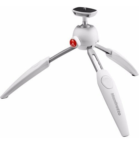 Manfrotto Pixi Evo White Tripod - Supports 2.5 Kg 0