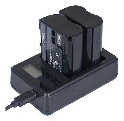 Nikon 2 X Battery + Dual Channel Battery Charger 1