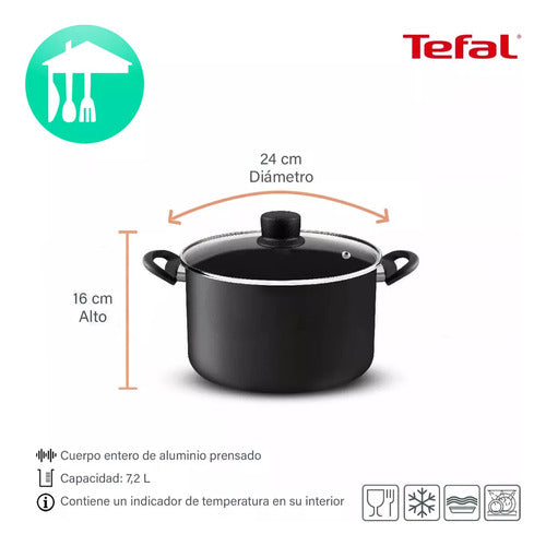 Tefal Bateria De Cocina Completa Antiadherente Attrayant 1