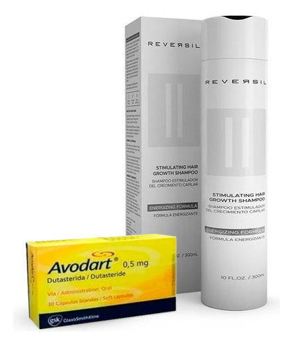 Avodart Dutasteride + Reversil® Shampoo Estimulador | Pack 0