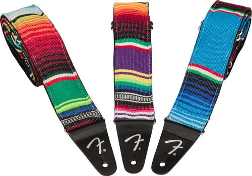 Fender 2'' Serape Strap Woven Guitar or Bass Strap 3