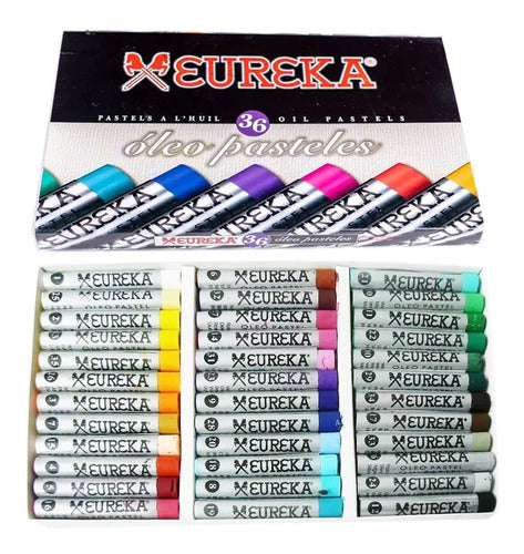 Eureka Oil Pastels x36 Colors 1