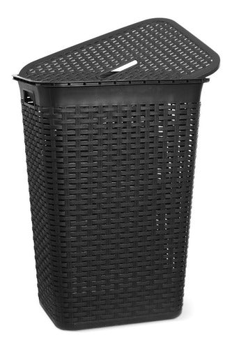 Master Sale Large Plastic Rattan Laundry Basket 0