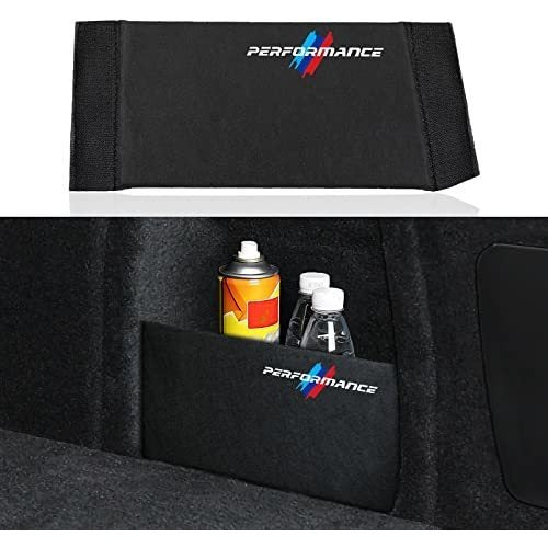 HENGYUESHANG Rear Trunk Organizer Velcro Easy Installation for BMW 0