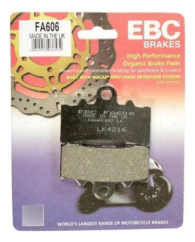 EBC FA606 Brake Pad for Bajaj Dominar UG 400 2.0 1