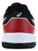 Asics Gel Backhand Tennis Shoes for Men - Black/White/Red 2