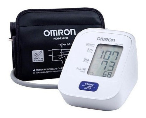 Omron HEM-7120 Arm Blood Pressure Monitor + Weekly Pill Organizer 5