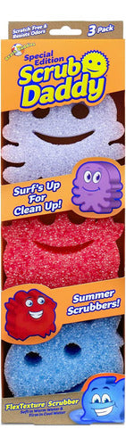 Esponjas Scrub Daddy Multiuso, Edicion Especial Verano (3 U) 0