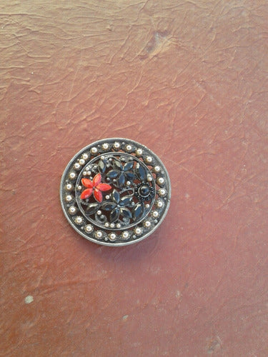 Fashion Vintage Style Metal Flower Brooch 4