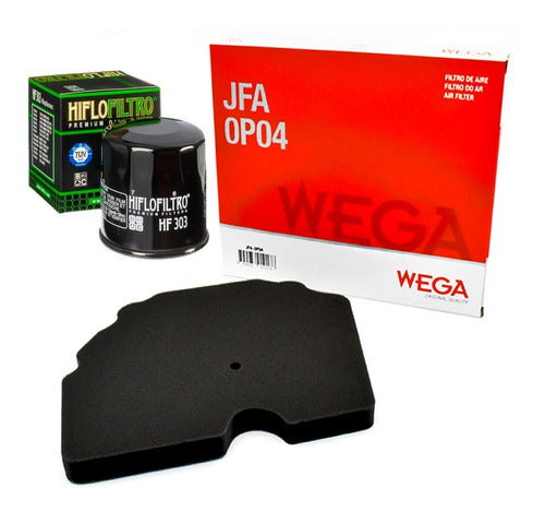 Wega - Hiflofiltro Benelli Trk 502 Filter Kit 0