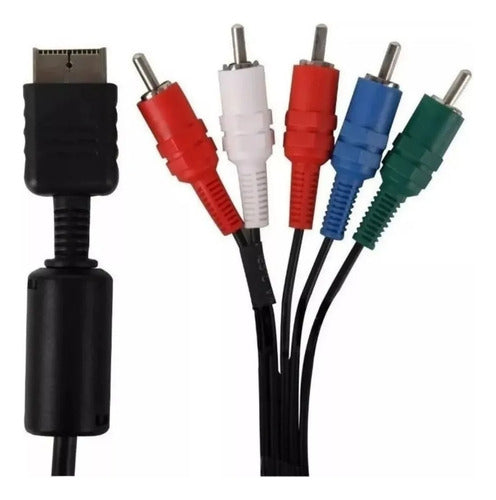 Seisa Component Video Cable for PS2 PS3 0