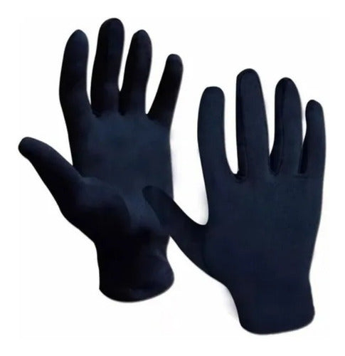 Thermal Combo!! Thermal Neck Warmer + Thermal Gloves (map) (blue) 1