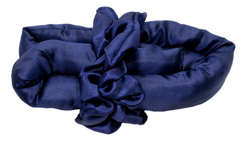 Jessamy Satin Curling Headband B900 - Heatless Waves 6