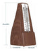 Ueteto Metronome Mechanical Wood Grain Loud Sound/High Precision 2