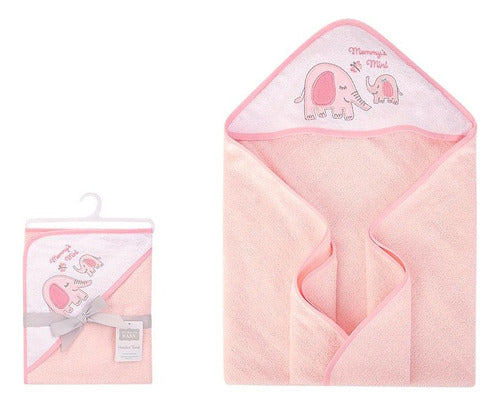 Hudson Baby Animal Hooded Towel 0