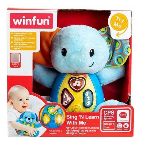 Winfun Elephant Timber Amigo Didactic Light Sound Jeg 000689 1