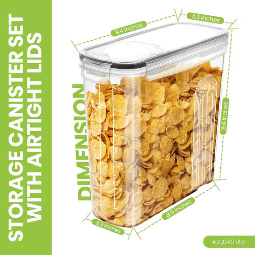 Utopia Kitchen Airtight Container Set for Pantry Organization, Pack of 1