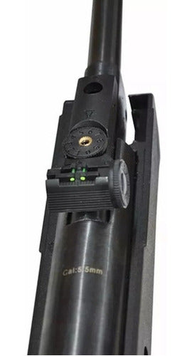 Air Rifle NUX LB600 RISSING GEN 2 5.5mm - 250 Pellets and Case - White 6