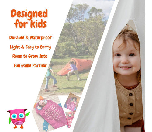 RasmussOn - Sleeping Bag for Kids and Adults for Indoor and Outdoor Use 4