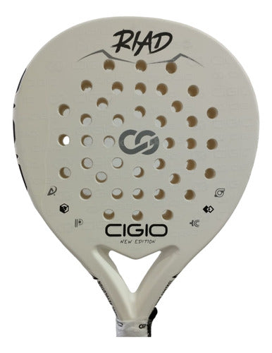 Cigio Riad Padel Paddle + Grip + Protector 5