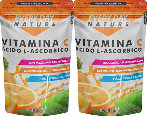 Every Day Nature Vitamin C Ascorbic Acid 2 Kg Pure Edn Everyday Premium 0