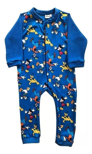 Disney Mickey Mouse Original Kids Micropolar Full Pajama 6