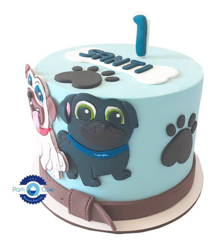 Handcrafted Puppy Dog Pals Cake 2