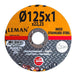 Leman Stainless Steel Cutting Disc 230x2.5x22.23mm 0