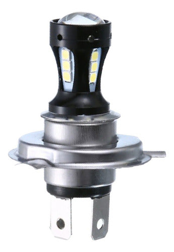 Farol De Motocicleta 6500k 12-24v Lâmpada De Cabeça De Lâmpa 0