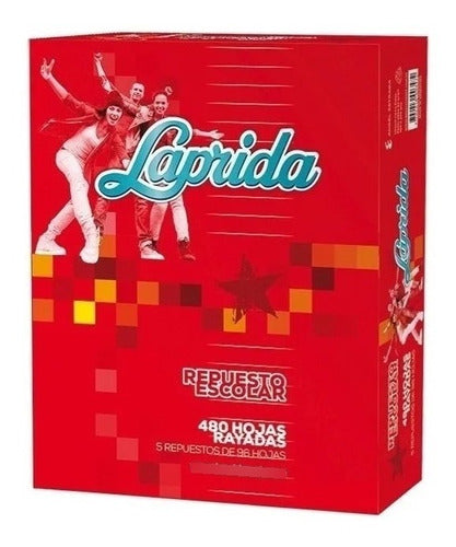 Laprida Replacement N3 480 Sheets Ruled / Gridded 2