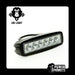 Par Faro Led Rectangular Spot 18w Auto Moto 4x4 Utv Cuatri 3