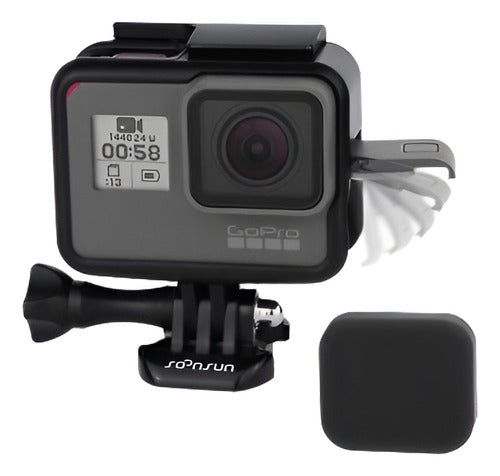 GoPro Hero5 Black Frame Protector Shell Case Mount with Lens Cover 0